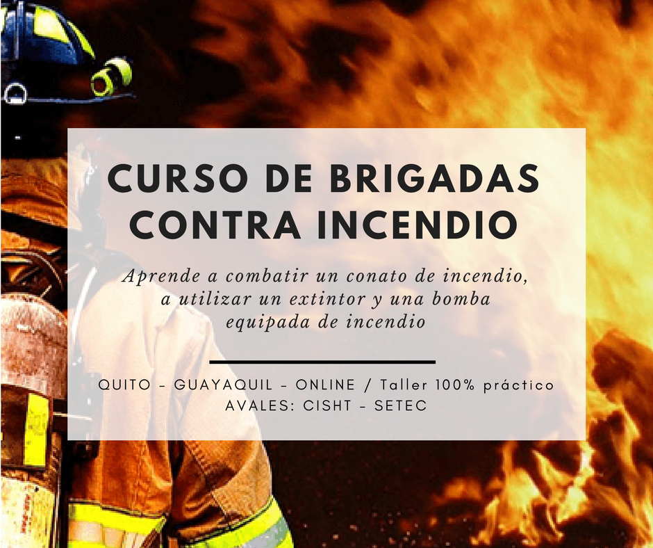 Curso Brigadas Contra Incendios